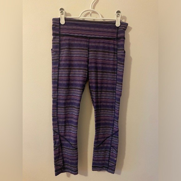 Lululemon Pace Rival Crop Size 6 - Picture 3 of 7